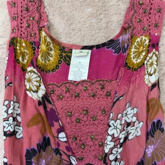 Rare 03-08 Y2K Forbiddden for Anthropologie babydoll dress - Picture 2 of 5